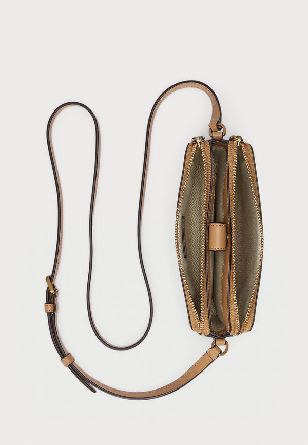 LEATHER MEDIUM WITLEY CROSSBODY WALLET - Cross body bag - buff3