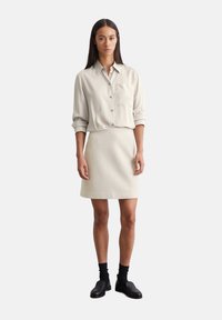 Marc O'Polo SHORT LENGTH - A-Linien-Rock - misty grey