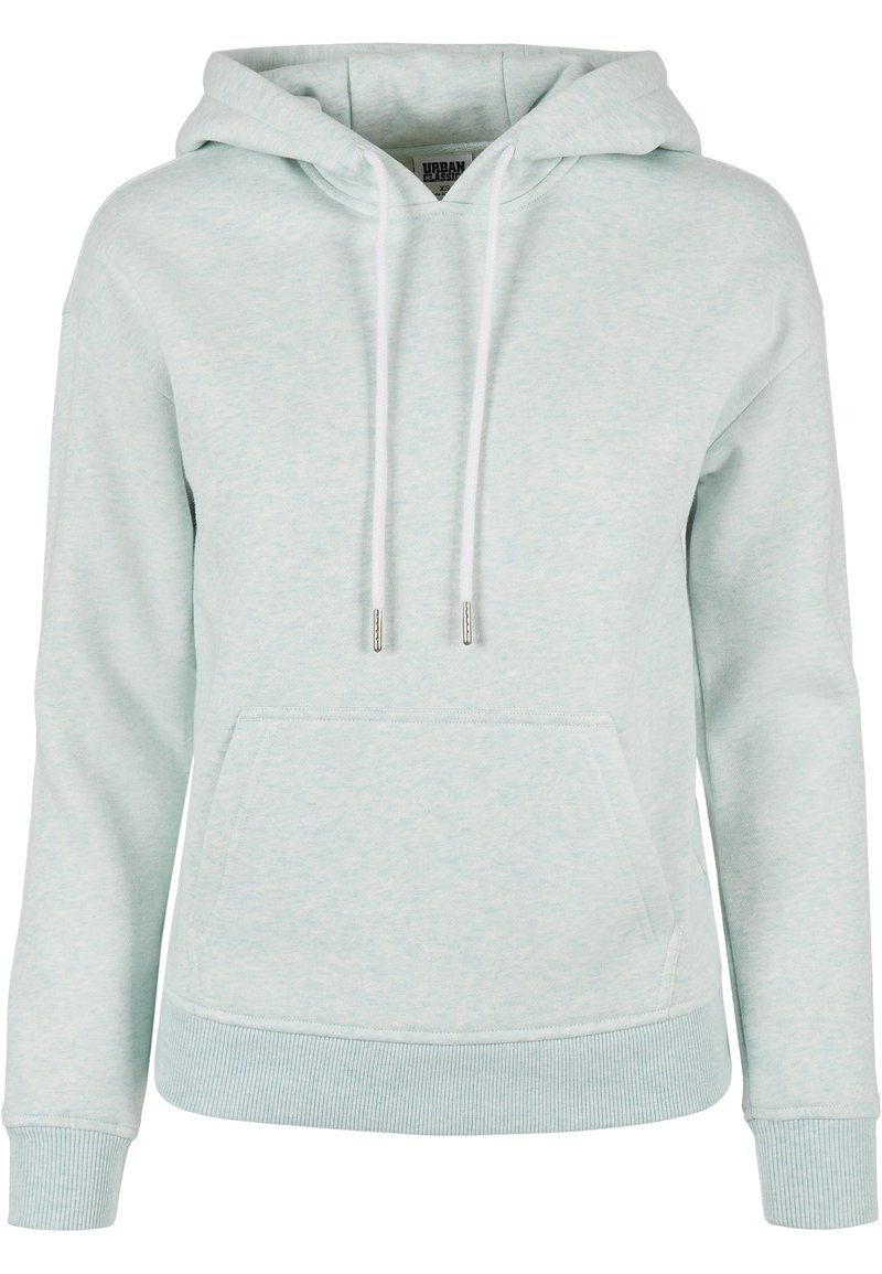 Damen Sweatshirts | Urban Classics Kapuzenpullover aqua melange/hellblau-meliert - KA94117 Damen Sweatshirts | Urban Classics Kapuzenpullover aqua melange/hellblau-meliert - KA94117