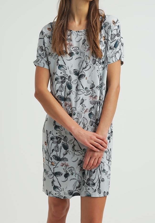 ICHI Vestido informal grey/gris (Segunda mano)