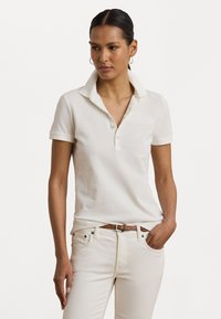 Lauren Ralph Lauren - INDIE STRETCH PIQUE SHORT SLEEVE POLO SHIRT - Polo shirt - white Thumbnail Image 1