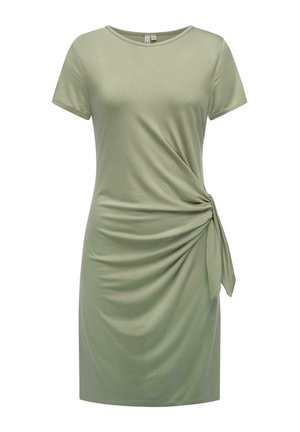 KNOTTA - Fodralklänning - dusty green