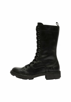 Lace-up boots - black