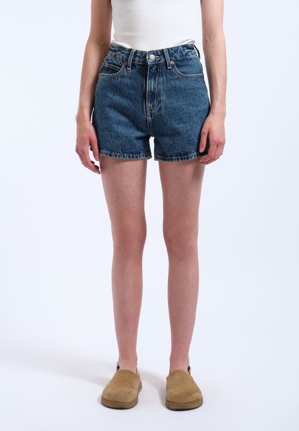 NORA - Jeans Shorts - stream mid retro