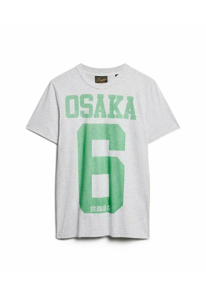 Superdry & Co T-shirt print lichtgrijs