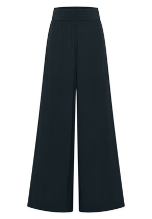 Cecil, HIGH WAIST WIDE LEG HOSE IM LOOSE FIT - Pantalon classique - palm breeze green