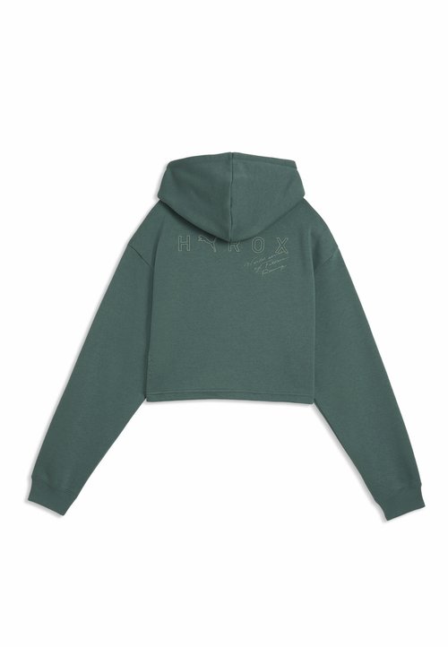PUMA X HYROX HEAVYWEIGHT HOODIE - Hoodie - herb garden — photo 4