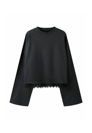 Maglietta a manica lunga - black oyster