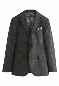 Next TAILORED FIT TEXTURED - Sako - charcoal grey