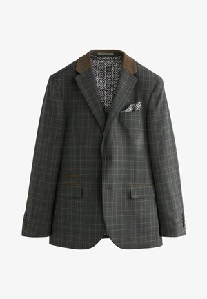 Next TAILORED FIT TEXTURED - Öltönyzakó - charcoal grey