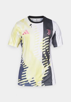 adidas Performance JUVENTUS 24/25 PRE-MATCH - Football shirt - pure sulfur/black/legend ink