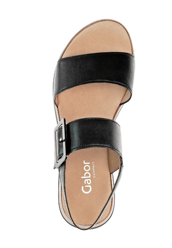 Platform sandals - schwarz lds2