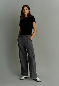Next ADJUSTABLE WAIST  - Cargohose - black
