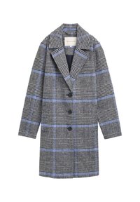 TOM TAILOR KARIERTER - Halflange jas - navy blue check