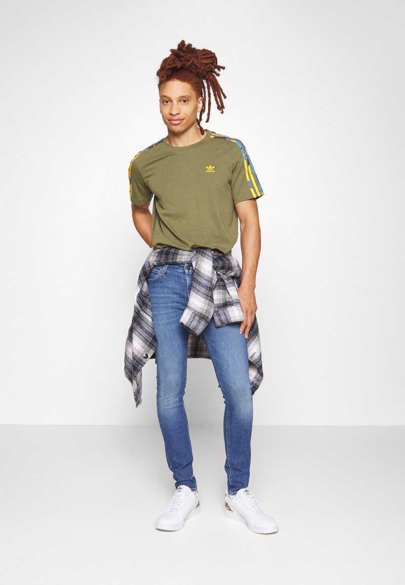 Herren Skinny Fit | Lee MALONE Jeans Skinny Fit mid worn/blue denim - ZR75950 Herren Skinny Fit | Lee MALONE Jeans Skinny Fit mid worn/blue denim - ZR75950