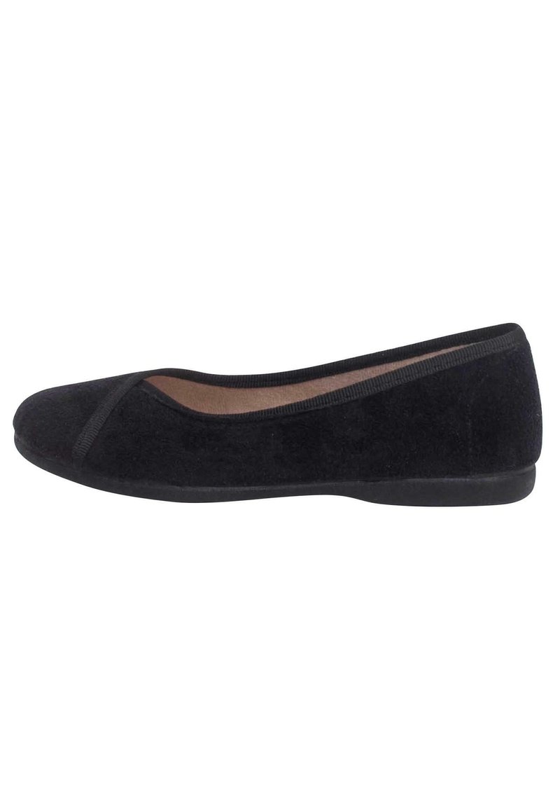Pisamonas BAMARA RIBETE CRUZADO - Klasické baleríny  - black
