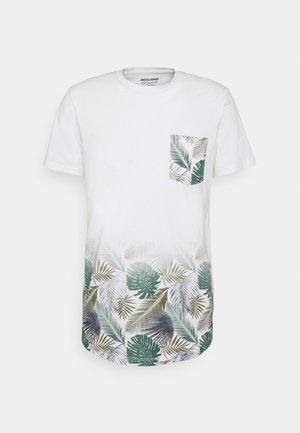 JORNEWMAIZE TEE CREW NECK - T-shirt con stampa - cloud dancer