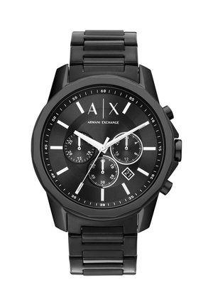 Armani Exchange BANKS - Chronograph watch - black