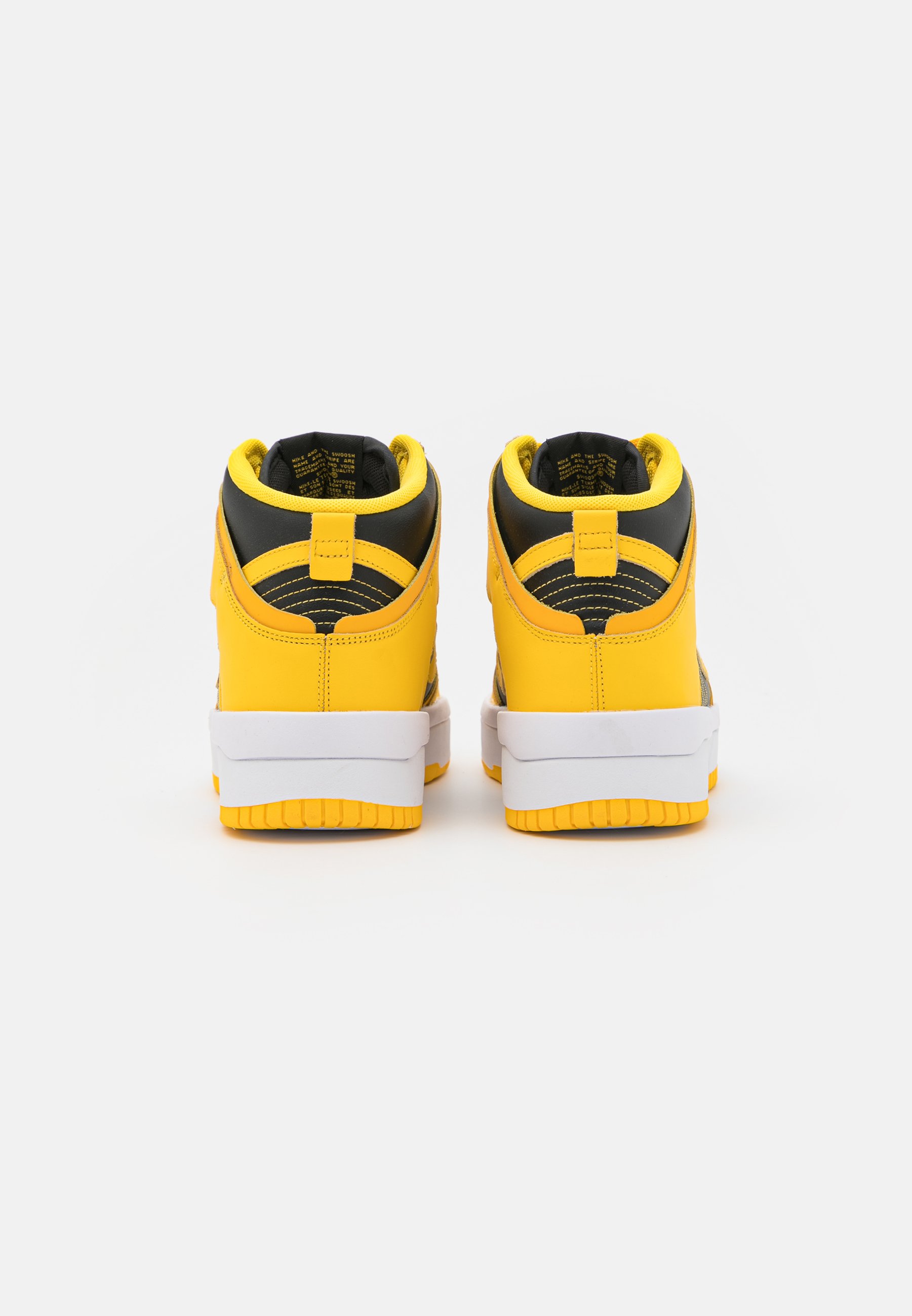 Nike Sportswear DUNK UP - Baskets montantes - black/university  gold/white/noir - ZALANDO.FR