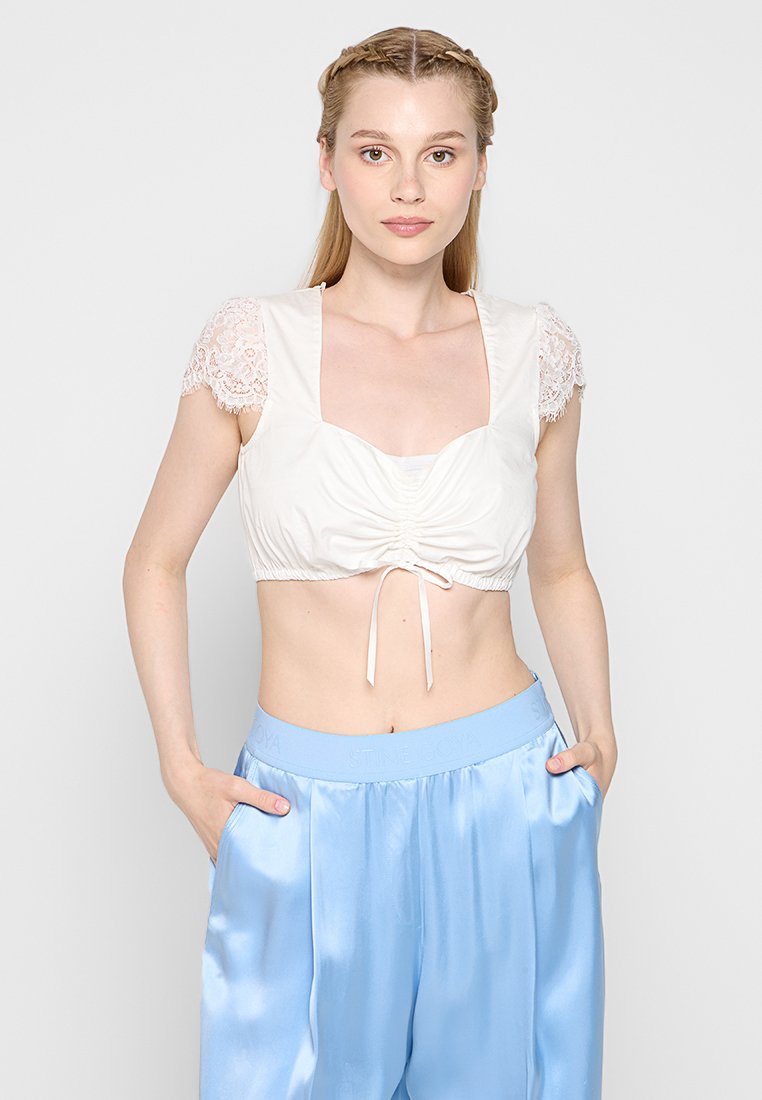 Krüger Dirndl Blouse wit Krüger Dirndl Blouse wit