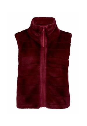 Betty & Co, BETTY & CO MIT STEHKRAGEN KUNSTFELL-WESTE - Veste sans manches - fall burgundy