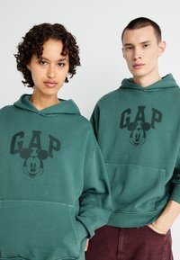 GAP MICKEY HOODIE UNISEX - Majica s kapuljačom - essex green