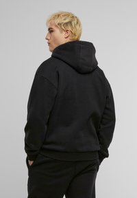 Urban Classics VINTAGE HEAVY - Felpa con cappuccio - black