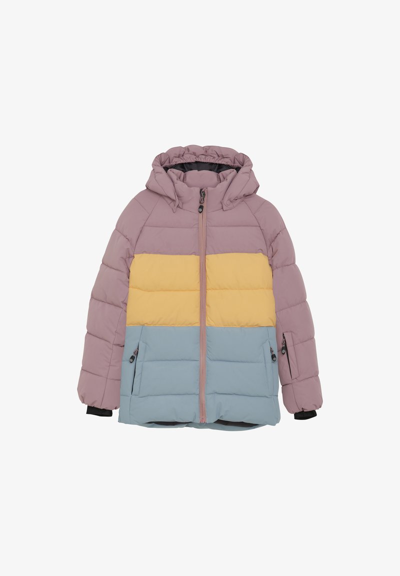 Color Kids QUILT COLORBLOCK - Skijacke - woodrose