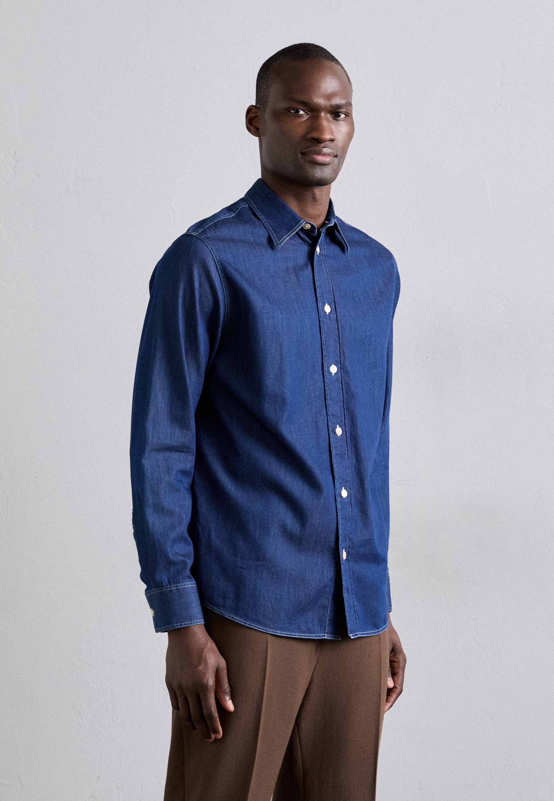 NN.07 Shirt - dark-blue denim - Zalando.co.uk