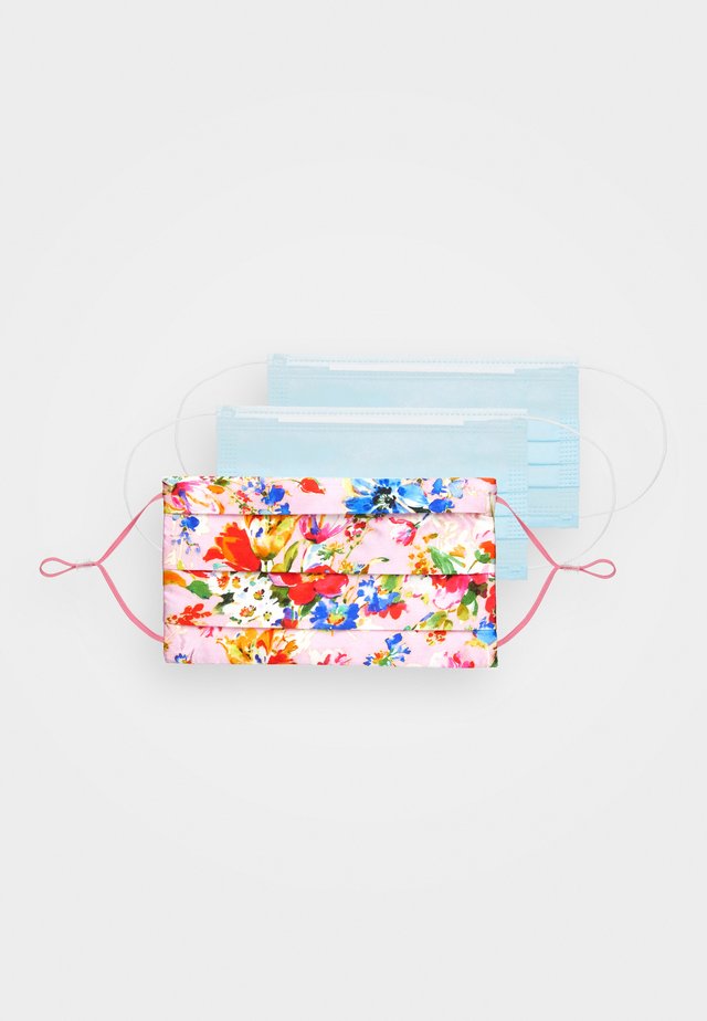 COVER UP FLOWER - Stofmaske - pink