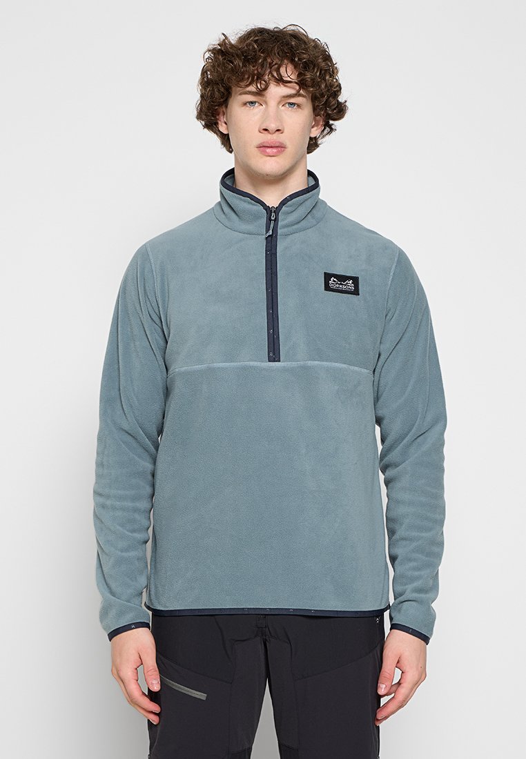 Didriksons Fleece trui blauwgrijs