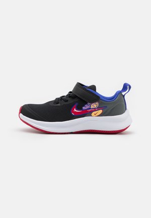 STAR RUNNER 3 SE - Neutral running shoes - black/very berry/lapis/pink rise