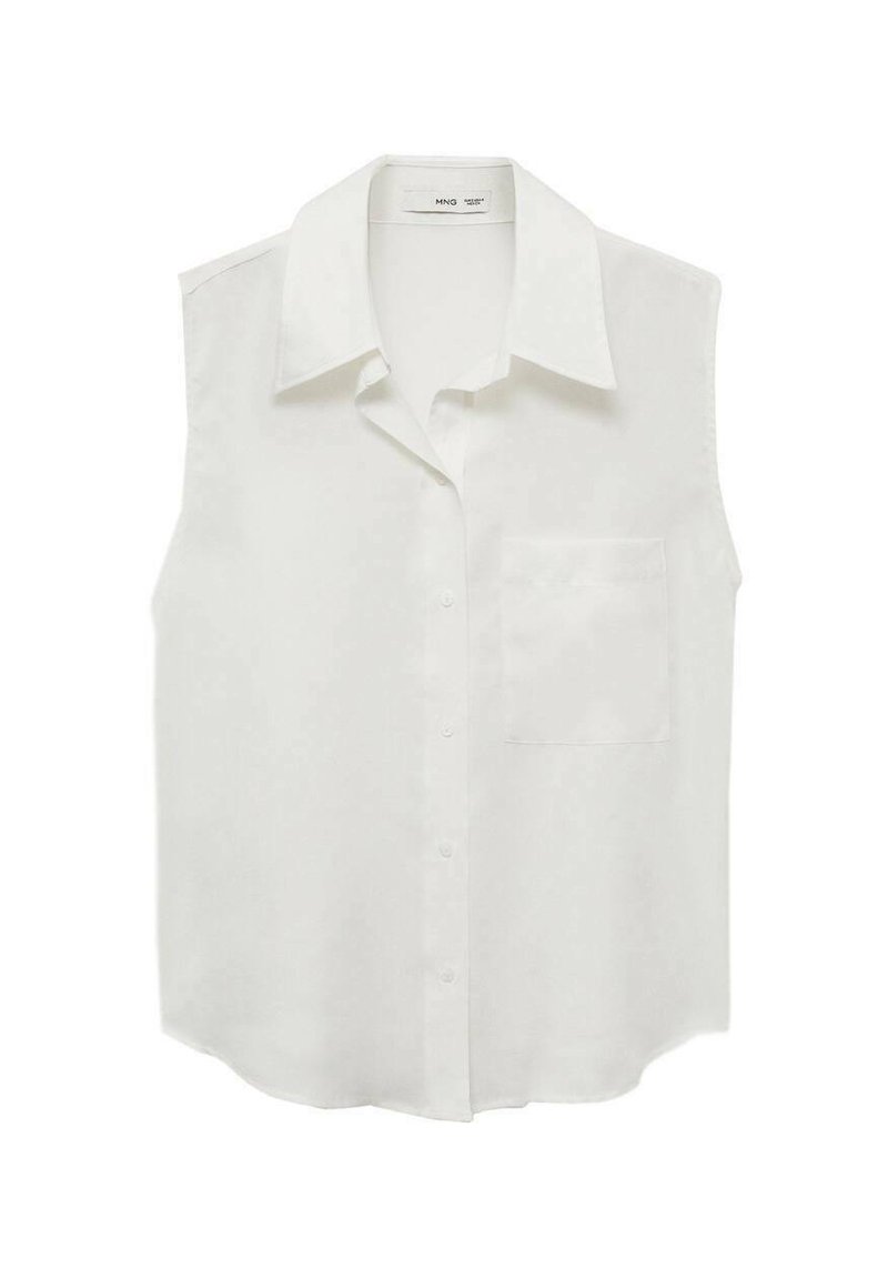 Mango Overhemdblouse crème