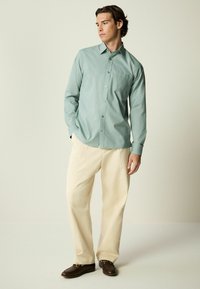Next LONG SLEEVE REGULAR FIT - Alkalmi ing - seafoam green