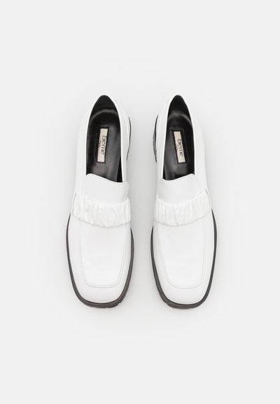 Elleme CHOUCHOU SQUARE LOAFER - Παπούτσια χωρίς κορδόνια - white