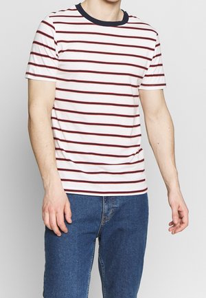 T-shirt med print - white