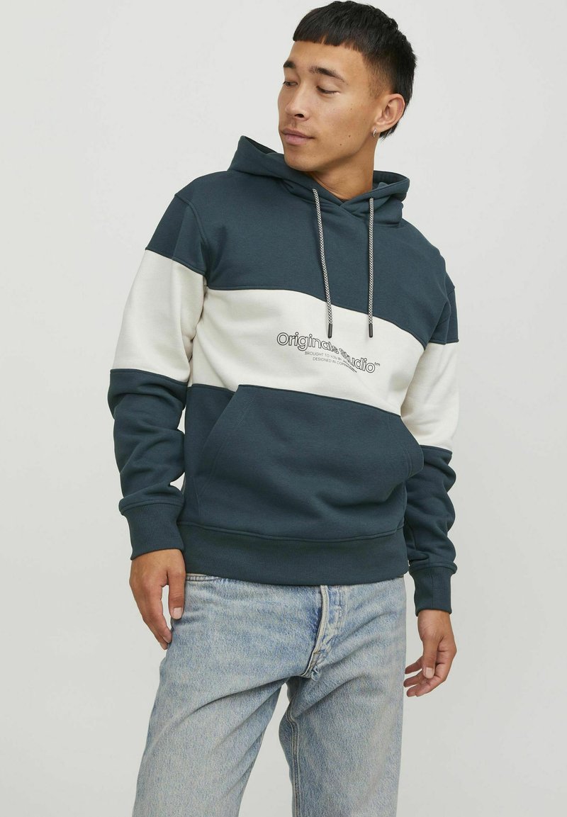 Jack & Jones - JORLAKEWOOD HOOD - Hoodie - magical forest, Vergroten