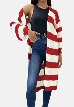 Cardigan - rot