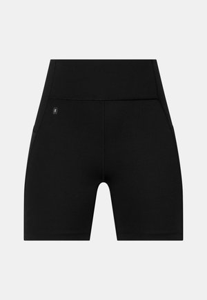 On, TRAIN TIGHTS SHORT 6" - Leggings - black