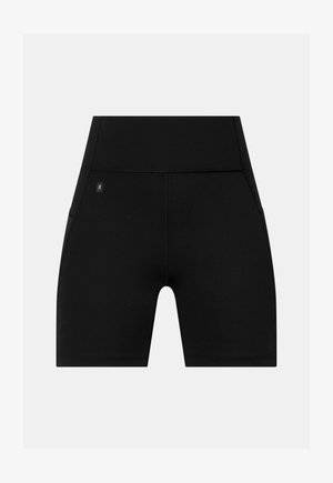 On, TRAIN TIGHTS SHORT 6" - Leggings - black