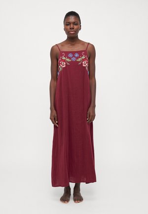 WOMENS SQUARE NIGHTIE - Yöpaita - burgundy