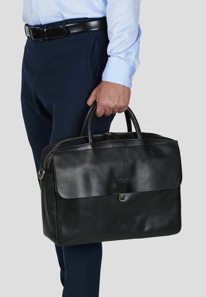 Howard London, LAPTOP BAG CHARLIE BLACK - Notebooktasche - black