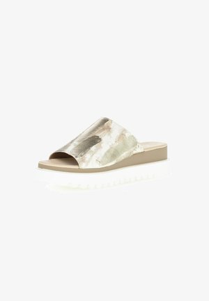 Gabor, Pantolette flach - beige