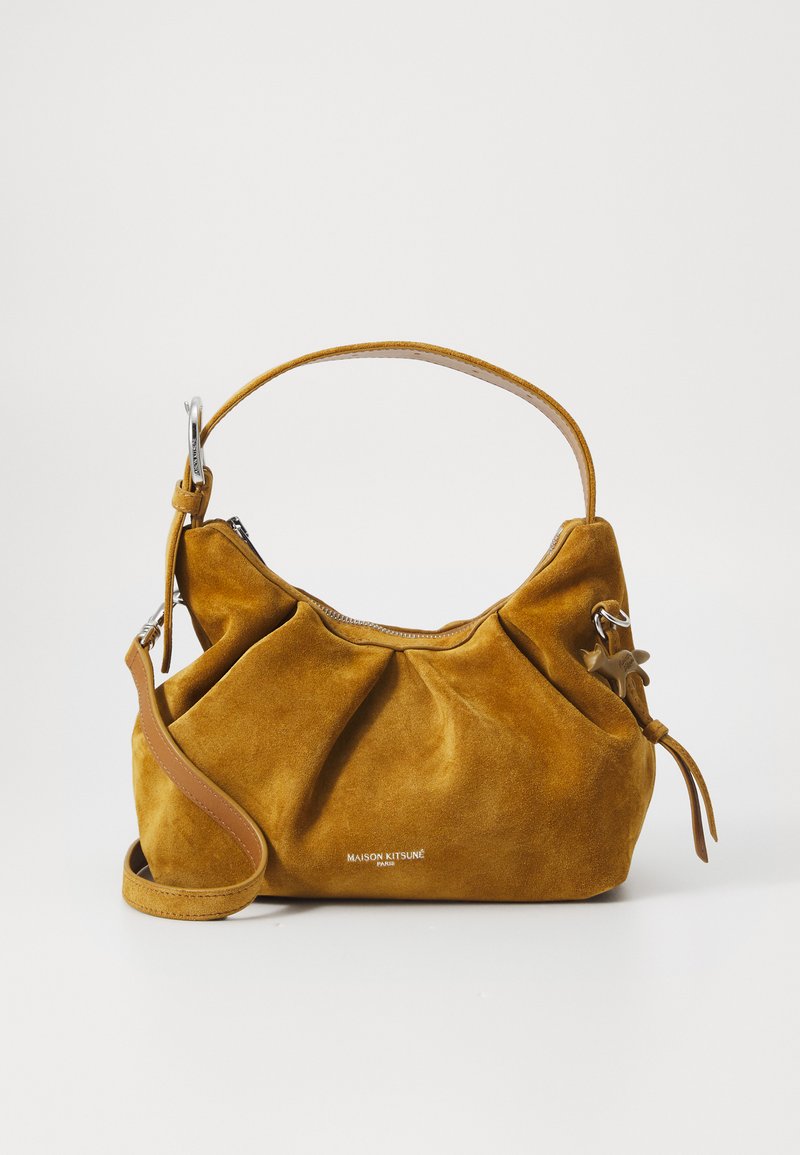 Maison Kitsuné BLOOM SHOULDER BAG - Sac à main - chino beige