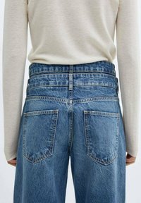 Mango Relaxed fit jeans - dark blue