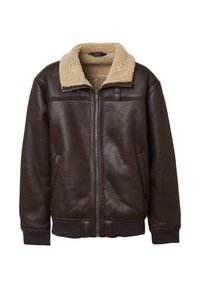 GIUBB - Giacca in similpelle - marrone