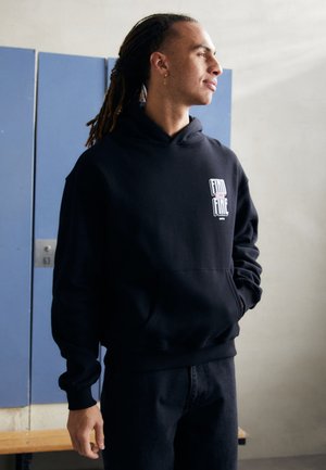 JUVENTUS FINO ALLA FINE HOOD - Club wear - black