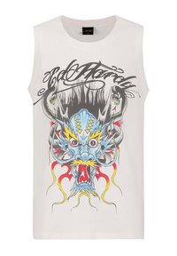 Ed Hardy MEDUSA DRAG - Top - white
