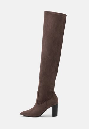 Overknee laarzen - grey
