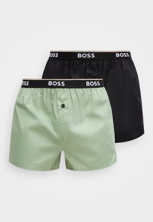 2 PACK - Șorturi boxer - open green